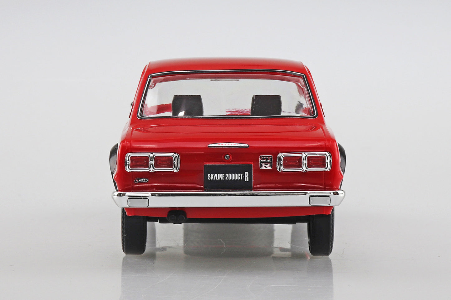 AOSHIMA SNAP KIT No.9-C NISSAN SKYLINE 2000GT-R(RED) 1:32 Model Kit