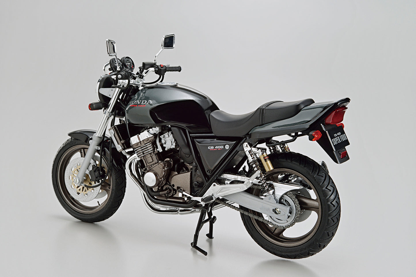 Aoshima BIKE No.10 HONDA NC31 CB400 SUPER FOUR '92 1:12 Model Kit