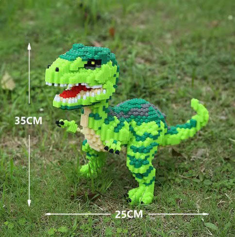 BUILDING BLOCKS BRICKS DINOSAURS BB065 35 X 25 CM 5480 PIECE