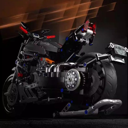 BUILDING BLOCKS BRICKS MOTORCYCLE DUCATI BB080 34.5 X 19 CM 827 PIECE