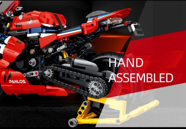 BUILDING BLOCKS BRICKS MOTORCYCLE HONDA CBR1000RR BB085 34 X 20 CM 1017 PIECE