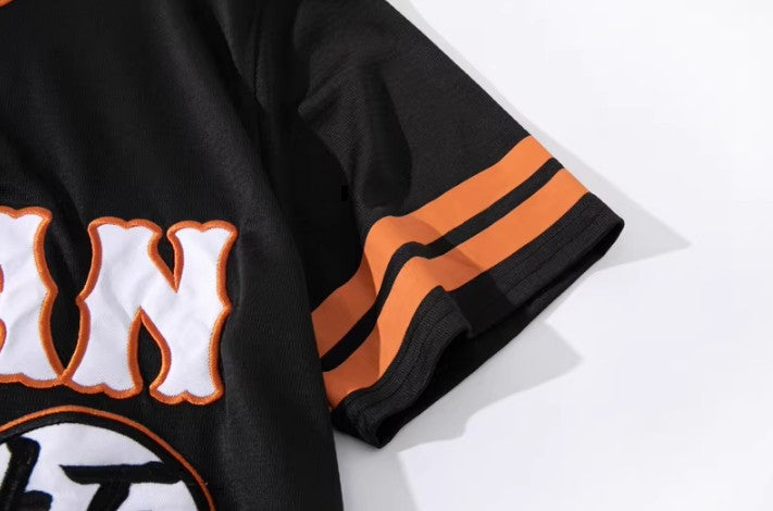 Dragon Ball Z Saiyan Baseball Jersey XS-XL UNISEX