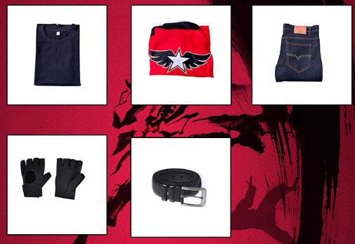 Cosplay The King Of Fighters KOF Rock Howard Costume Set XS-3XL Unisex Adult