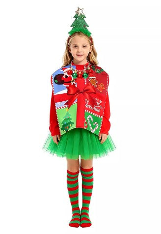 Christmas Costume Santa Claus Jumpsuit Full Body Set Size S-XL Boys/Girls CPC004
