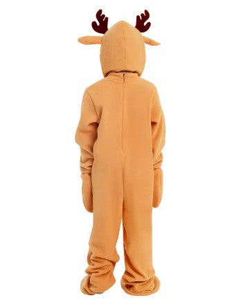 Christmas Costume Reindeer Jumpsuit Full Body Set Size S-XL Junior Unisex CPC005