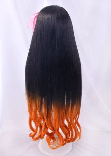 Cosplay Demon Slayer Nezuko Kamado Costume Wig Size Free