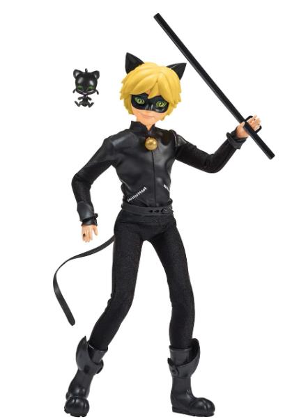MIRACULOUS CAT NOIR 10" ACTION FIGURE