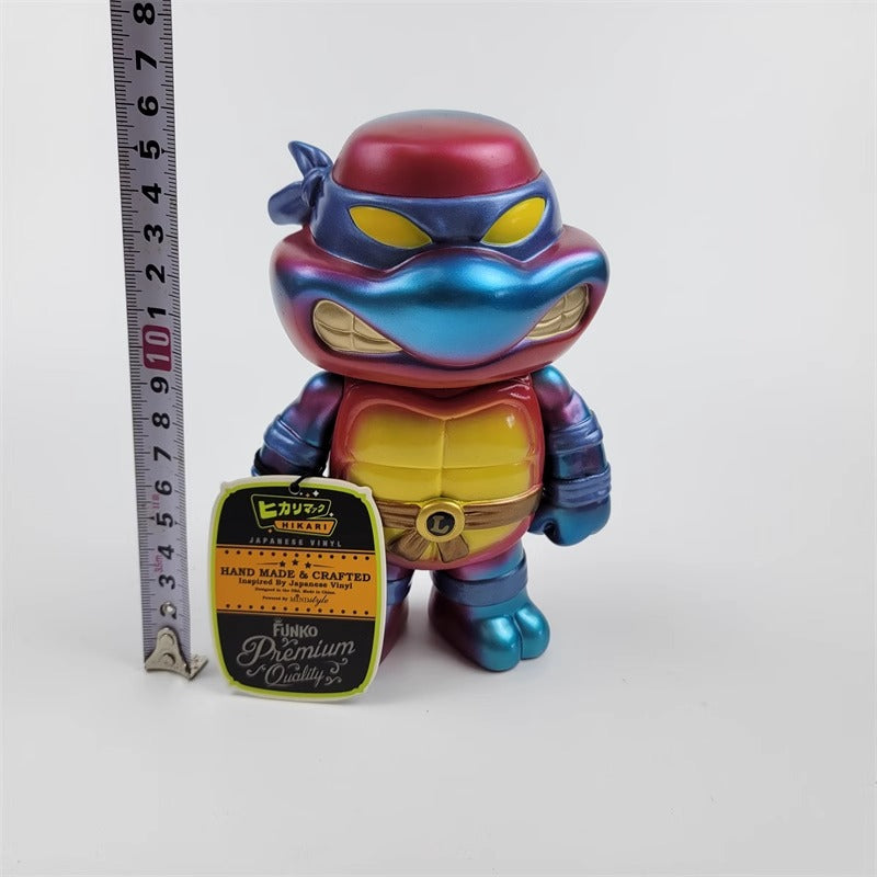 FUNKO HIKARI TEENAGE MUTANT NINJA TURTLES METALLIC LEONARDO 7" FIGURE LIMITED 500