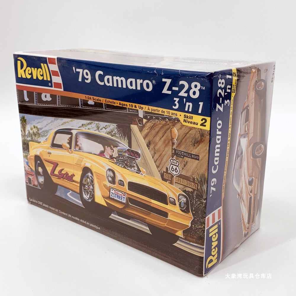 Collectable Revell ’79 Camaro Z-28 3 n’ 1 1:24 Model Car Kit