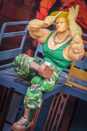 Ultra Street Fighter II The Final Challengers Guile PVCF269 Action Figure 15 cm