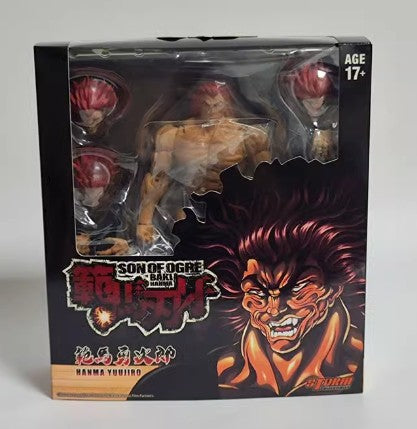 Baki Hanma Yuujirou Hanma PVCF183 PVC Action Figure 17 cm