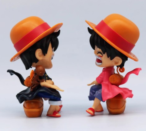 One Piece Monkey D. Luffy PVCF203 PVC Figure 13 cm Black
