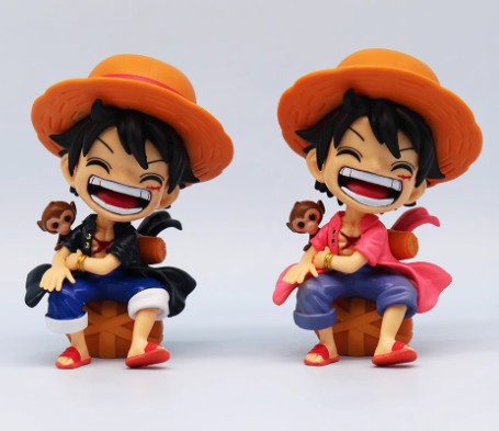 One Piece Monkey D. Luffy PVCF203 PVC Figure 13 cm Black