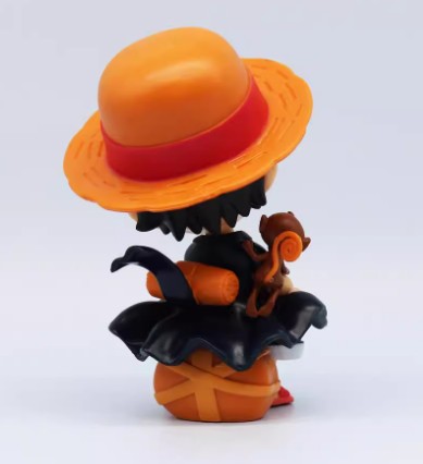 One Piece Monkey D. Luffy PVCF203 PVC Figure 13 cm Black