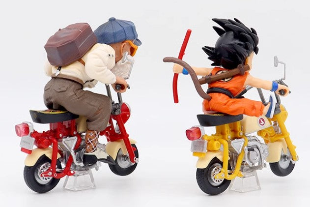 Dragon Ball Master Roshi on Motorcycle PVCF208 PVC Figure 13 cm