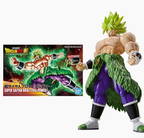 Dragon Ball Super Super Saiyan Broly Full Power PVCF223F Model Building Kits Action Figure 19 cm Free Stand