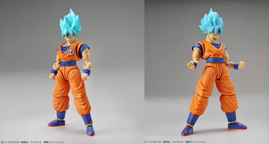 Dragon Ball Super Super Saiyan God Son Goku PVCF223H Model Building Kits Action Figure 17 cm Free Stand