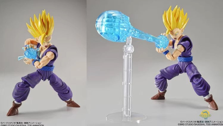 Dragon Ball Z Super Saiyan 2 Son Gohan PVCF223A Model Building Kits Action Figure 12 cm Free Stand