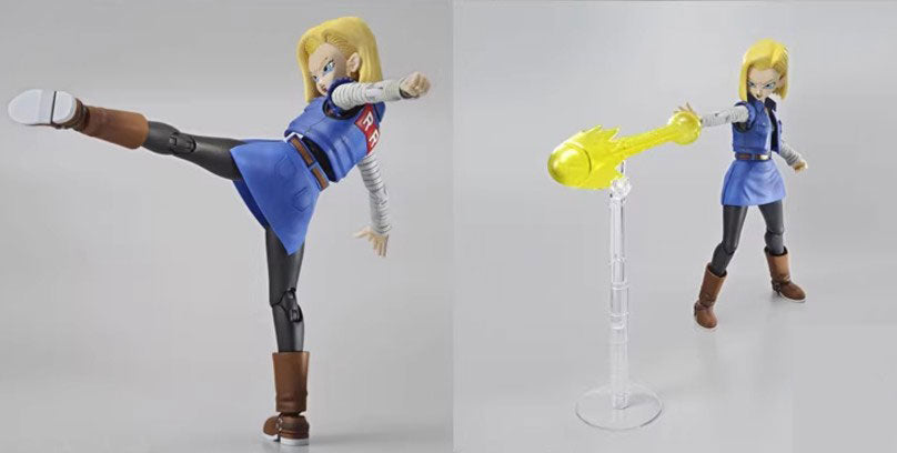 Dragon Ball Z Android No. 18 PVCF223 Model Building Kits Action Figure 13 cm Free Stand