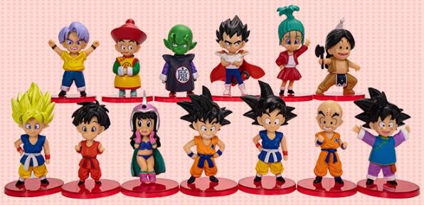 Dragon Ball PVCF505 PVC Figure 6 cm 13/pcs Set with box and Light