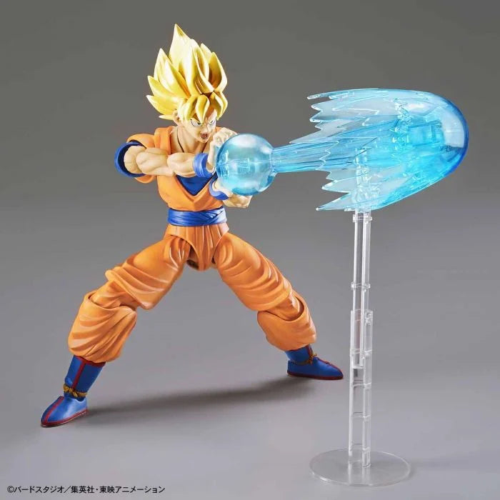 Dragon Ball Z Super Saiyan 2 Son Goku PVCF223B Model Building Kits Action Figure 17 cm Free Stand