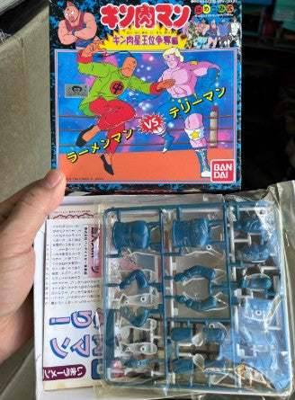 Collectables 80s Ban Dai Kinnikuman Muscle Fighter Model Building Kits Figure
