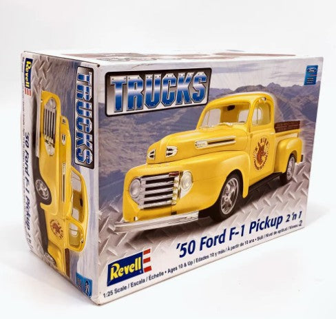 Collectable Revell TRUCKS '50 Ford F-1 Pickup 2'n1 1:25 Model Car Kit