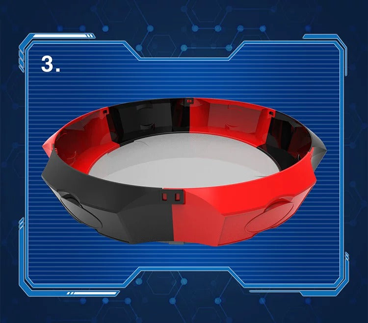 Spinning Top Battles Clash & Carry Arena Stadium Platform 41 cm