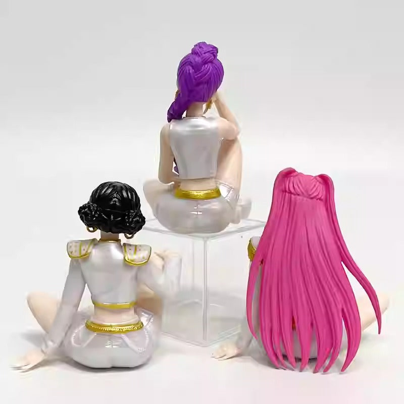 K-POP DEMON HUNTERS WHITE AND GOLD FIGURE SET 10.5 CM Rumi/Mira/Zoey