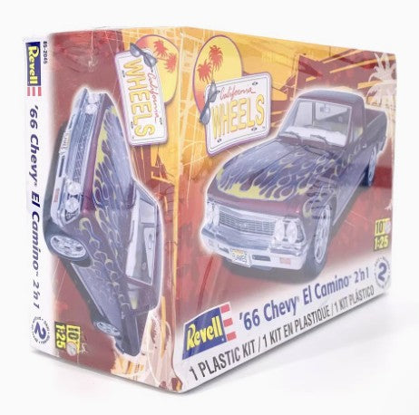 Collectable Revell '66 Chevy El Camino 2'n1 1:25 Model Car Kit