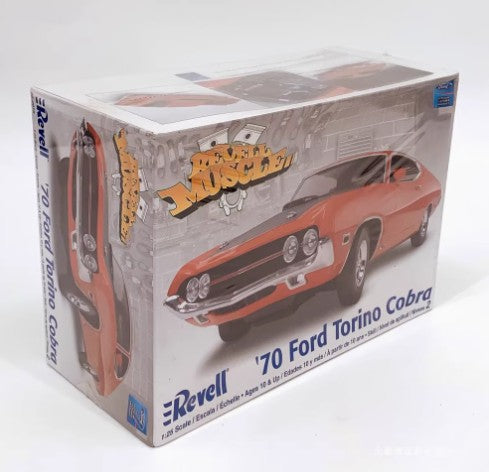 Collectable Revell '70 Ford Torino Cobra 1:25 Model Car Kit