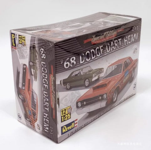 Collectable Revell '68 Dodge Dart Hemi 2'n 1 1:25 Model Car Kit