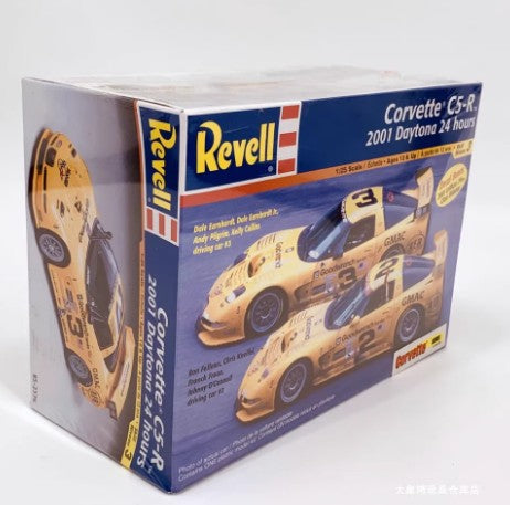 Collectable Revell Corvette C5-R 2001 Daytona 24 Hours 1:25 Model Car Kit