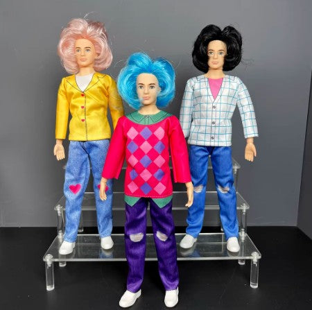 K-POP DEMON HUNTERS SAJA BOYS ACTION FIGURE SET 30 CM