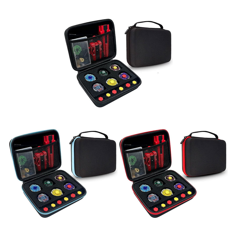 Spinning Battles Top Portable Storage Carry Case 21 x 17x 8 cm 3 Colours