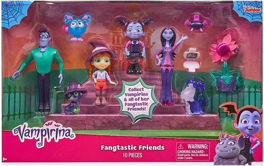 BULLYLAND VAMPIRINA FANGTASTIC FRIENDS FIGURE SET (10 PCS)