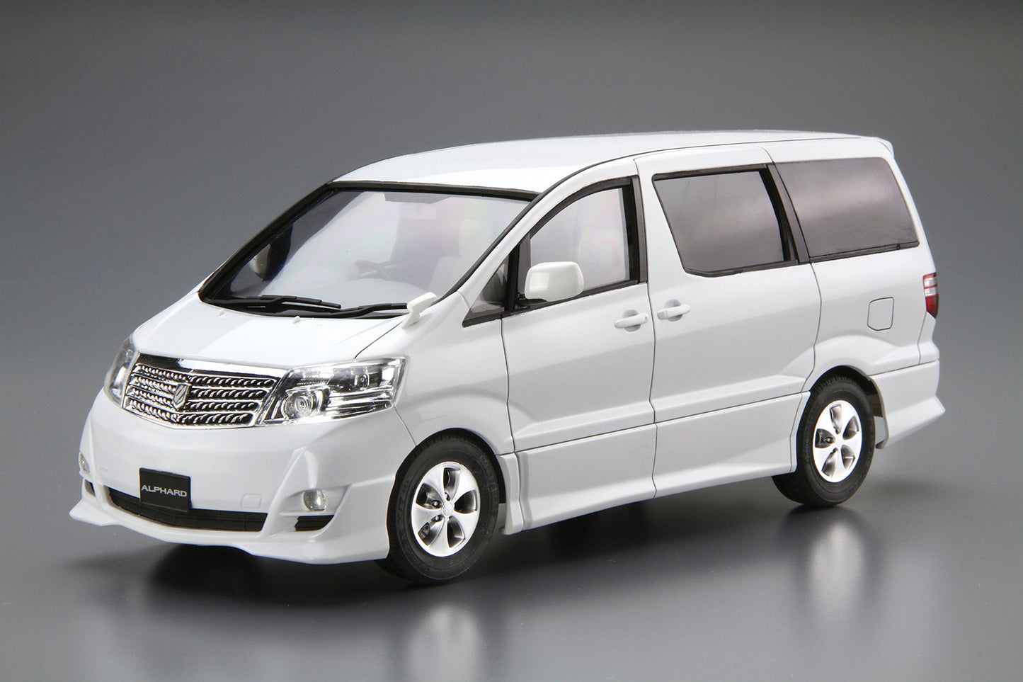 AOSHIMA MODEL CAR No.113 TOYOTA NH10W ALPHARD G/V MS/AS '05 1:24 Model Kit