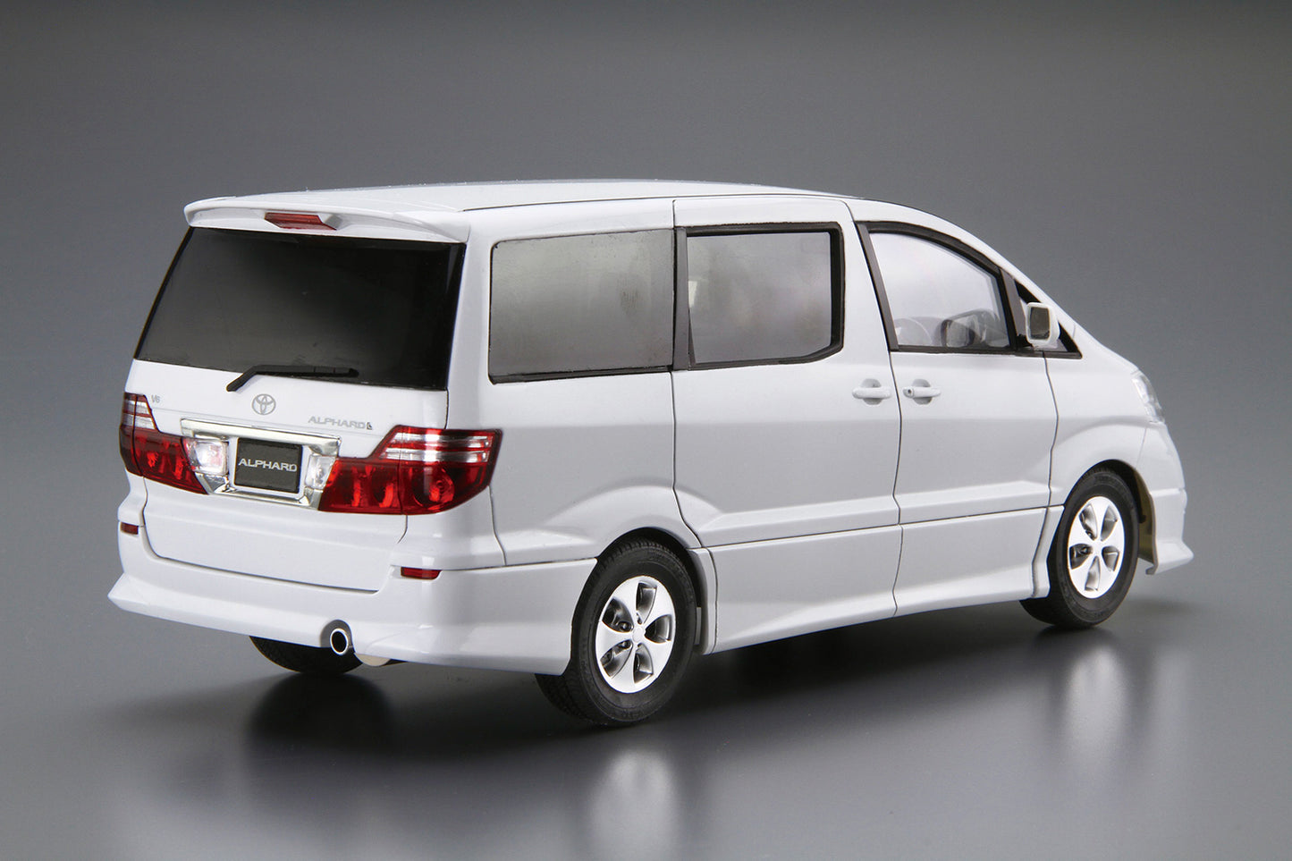 AOSHIMA MODEL CAR No.113 TOYOTA NH10W ALPHARD G/V MS/AS '05 1:24 Model Kit