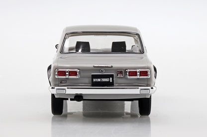 AOSHIMA SNAP KIT No.9-A NISSAN SKYLINE 2000GT-R(SILVER) 1:32 Model Kit