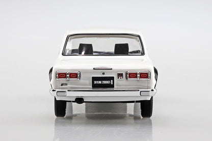 AOSHIMA SNAP KIT No.9-B NISSAN SKYLINE 2000GT-R(WHITE) 1:32 Model Kit