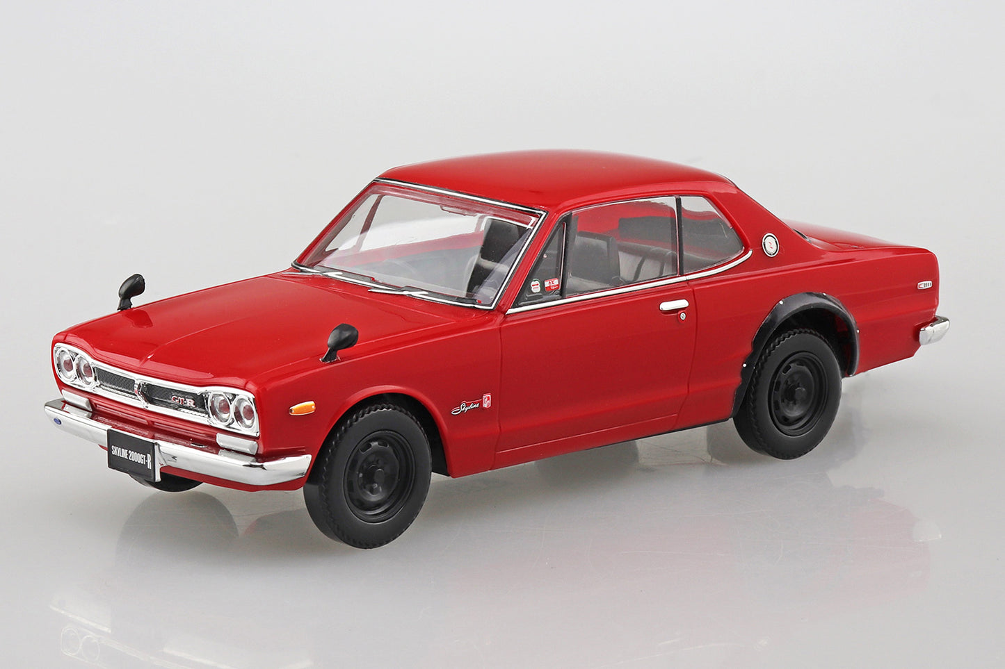 AOSHIMA SNAP KIT No.9-C NISSAN SKYLINE 2000GT-R(RED) 1:32 Model Kit