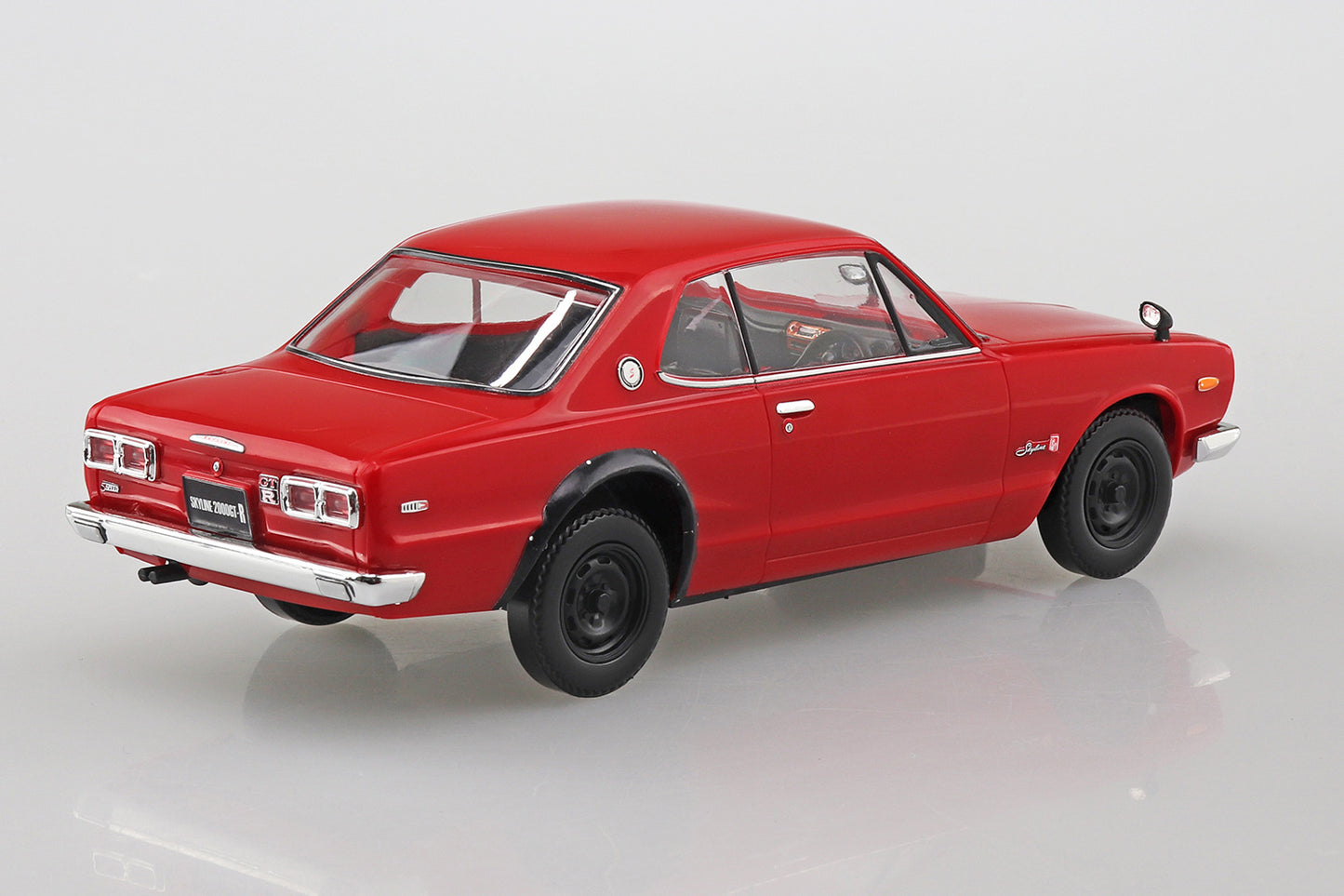 AOSHIMA SNAP KIT No.9-C NISSAN SKYLINE 2000GT-R(RED) 1:32 Model Kit