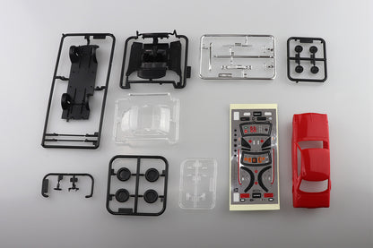 AOSHIMA SNAP KIT No.9-C NISSAN SKYLINE 2000GT-R(RED) 1:32 Model Kit