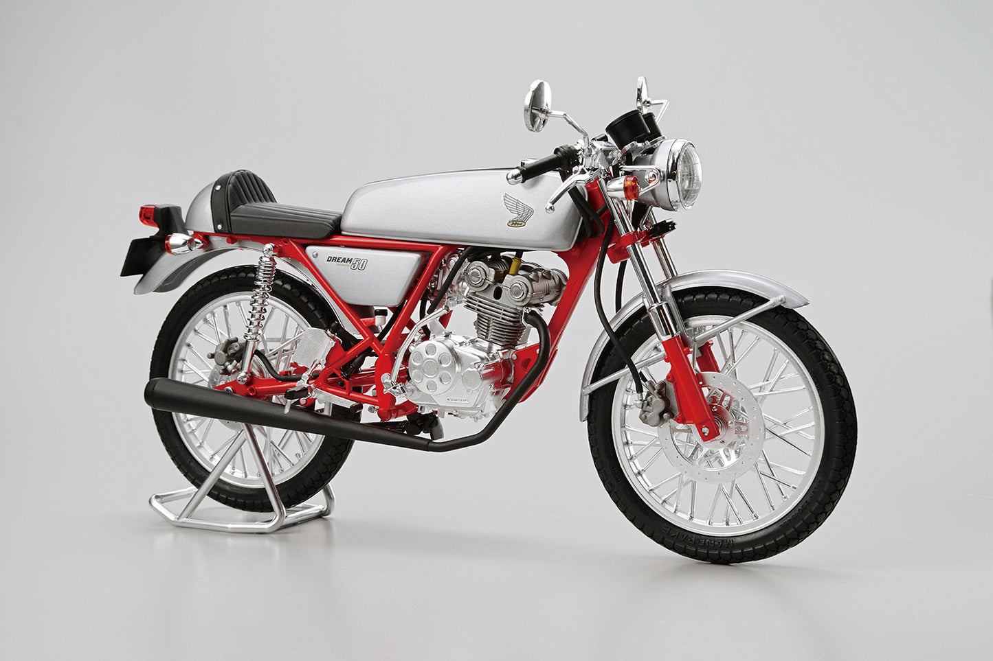 Aoshima BIKE No.66 HONDA DREAM50 '97 CUSTOM 1:12 Model Kit