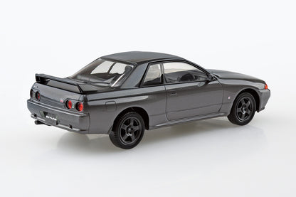 AOSHIMA SNAP KIT No.14-A NISSAN R32 SKYLINE GT-R(GUN-GRAY METALLIC) 1:32 Model Kit