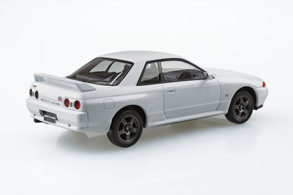 AOSHIMA SNAP KIT No.14-B NISSAN R32 SKYLINE GT-R(CRYSTAL WHITE) 1:32 Model Kit