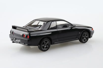 AOSHIMA SNAP KIT No.14-C NISSAN R32 SKYLINE GT-R(BLACK PEARL METALLIC) 1:32 Model Kit