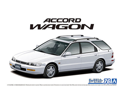 AOSHIMA MODEL CAR No.76 Honda CF2 ACCORD WAGON SiR '96 1:24 Model Kit