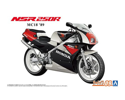 Aoshima BIKE No.9 HONDA MC18 NSR250R '89 1:12 Model Kit