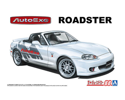AOSHIMA MODEL CAR No.88 Auto Exe NB8C Roadster '99(MAZDA) 1:24 Model Kit